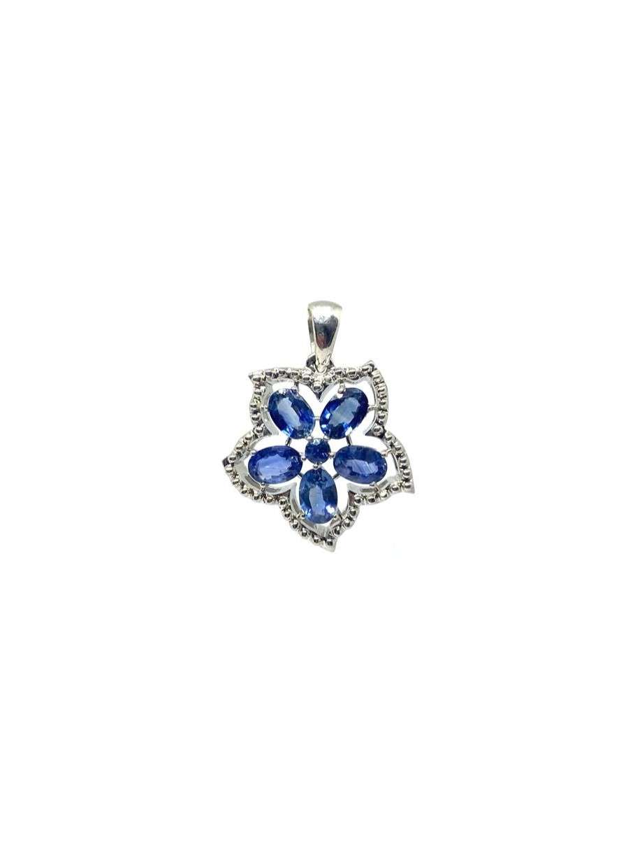 Elegant Blue Sapphire Pendant for Women | Premium Gemstone Jewelry - Image 3