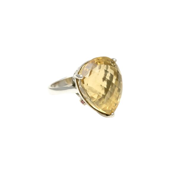 Citrine 925 Sterling Silver Ring - Image 4