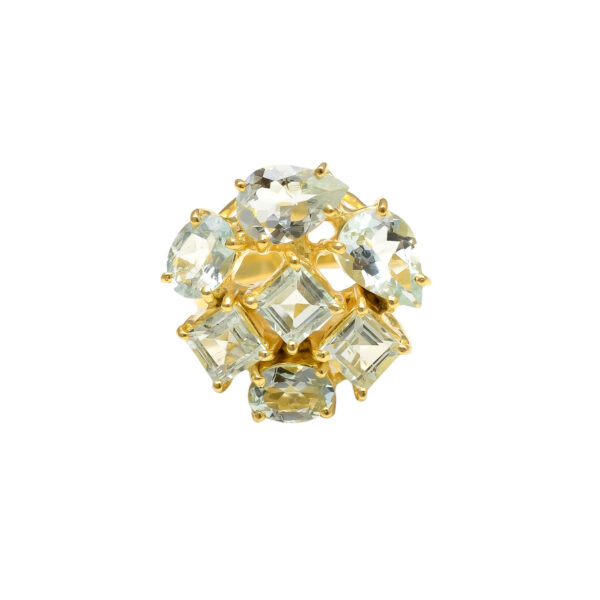 Elegant Sterling Silver Aquamarine Ring - Image 3