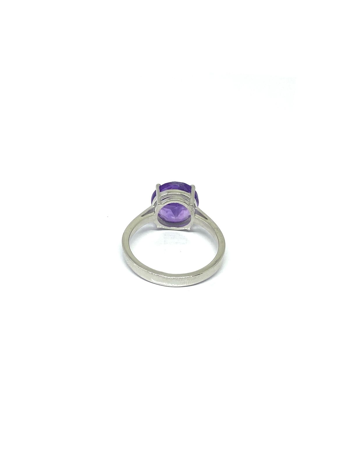 Natural Amethyst Gemstone Ring – Genuine Purple Elegance - Image 4