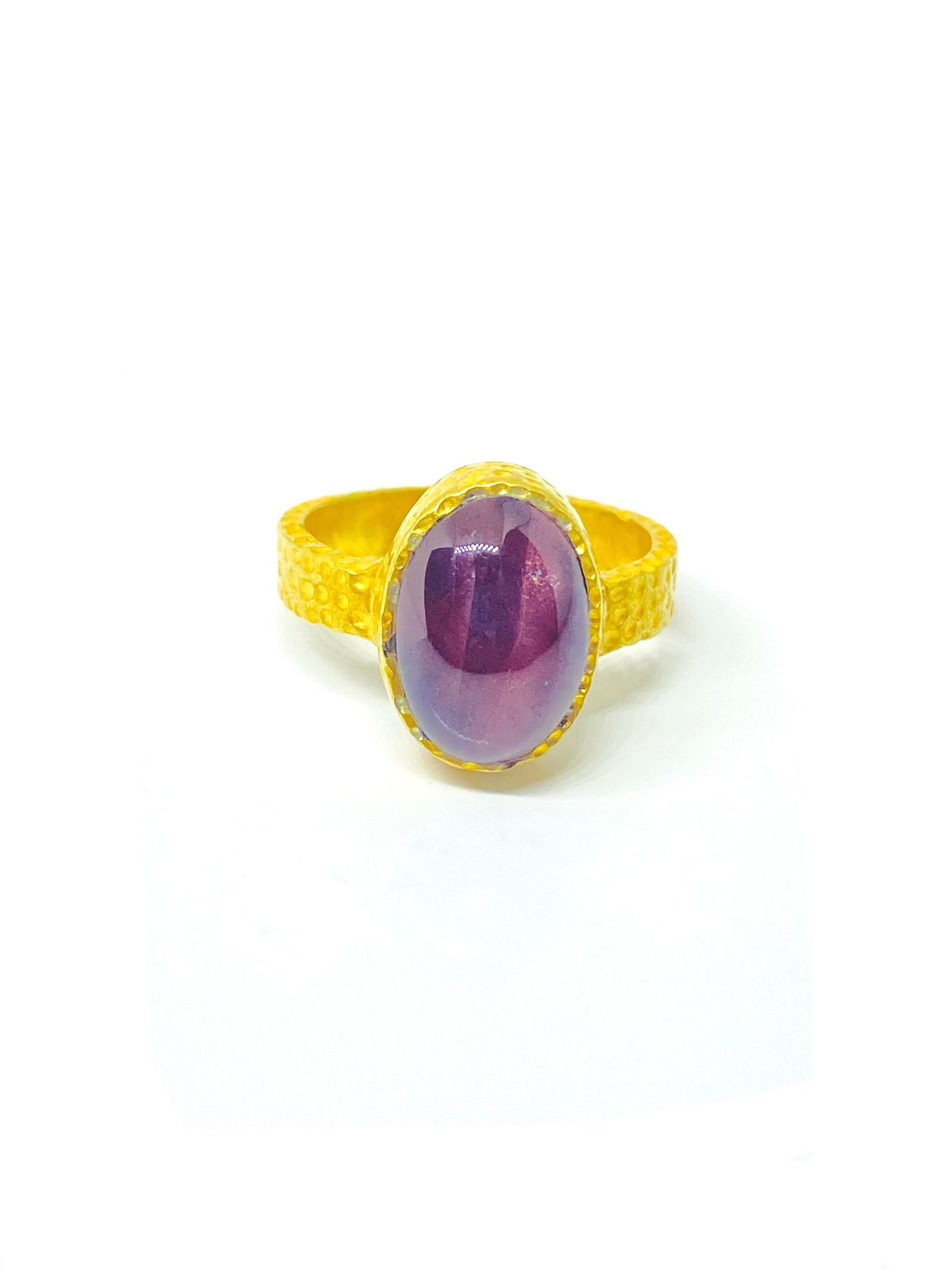 Natural Cat’s Eye Gemstone Ring