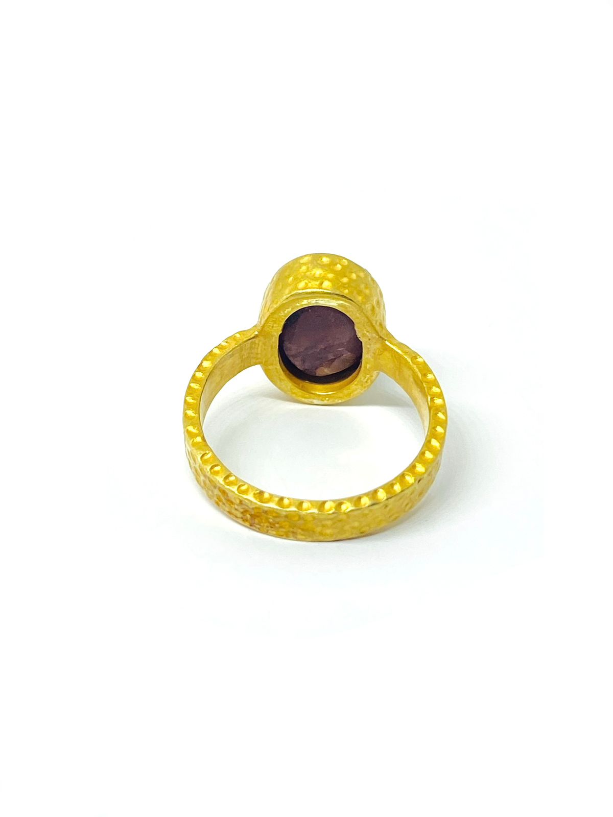 Natural Cat’s Eye Gemstone Ring - Image 3